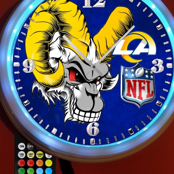 Rams clock - Picture 2 of 4